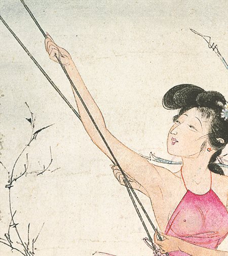 修武-胡也佛的仕女画和最知名的金瓶梅秘戏图